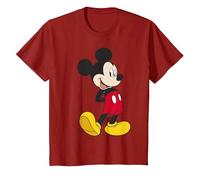 Disney Mickey & Friends Mickey Classic - Retrato Camiseta, Niños, Arándano, 10 años