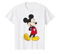 Disney Mickey & Friends Mickey Classic - Retrato Camiseta, Niños, Blanco, 3 años