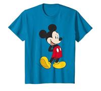 Disney Mickey & Friends Mickey Classic - Retrato Camiseta, Niños, Zafiro, 2 años