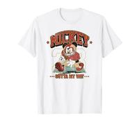 Disney Mickey & Friends Mickey Outta My Way Retro Collegiate Camiseta
