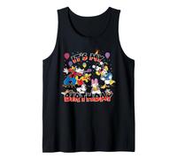 Disney Mickey & Friends Retro It's My Birthday Party Camiseta sin Mangas