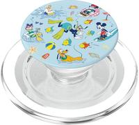 Disney Mickey & Friends Summer Beach Vacation Fun Coquette PopSockets PopGrip para MagSafe