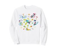 Disney Mickey & Friends Summer Beach Vacation Fun Coquette Sudadera