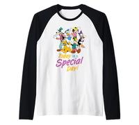 Disney Mickey & Friends "Today is a Special Day!" Party Camiseta Manga Raglan