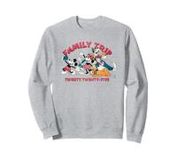 Disney Mickey & Friends Vacation Selfie Family Trip 2025 Sudadera, Unisex para adultos, Gris Jaspeado, S