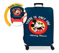 Disney Mickey Funda para maleta de cabina, Niñas, Azul, 26 x 48 x 60 cm