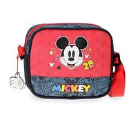 Disney Mickey Get Moving Bandolera Pequeña Multicolor 18x15x5 cms Poliéster