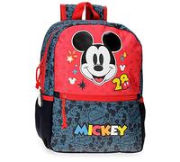 Disney Mickey Get Moving Mochila Escolar Multicolor 25x32x12 cms Poliéster 9,6L