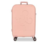 Disney Mickey Good Trip Maleta Mediana Rosa 49x70x27 cms Rígido 3,86 kgs Cierre TSA ABS 3,86 kgs 92,61L Extensible