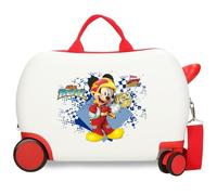 Disney Mickey Joy Maleta Infantil Multicolor 41x34x20 cms Rígida ABS Cierre combinación 25L 2,1Kgs 4 Ruedas Equipaje de Mano