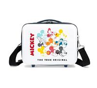 Disney Mickey Magic Nececer Adaptable Blanco 29x21x15 cms ABS