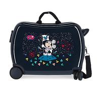Maleta infantil disney abs rolling 4w. (2multid.)mickey on the mo Talla única