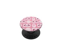 Disney Mickey & Minnie Blooming Love Retro Valentine's Day PopSockets PopGrip Adhesivo