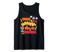 Disney Mickey Minnie Chip 'n Dale 1st Magical Day of School Camiseta sin Mangas