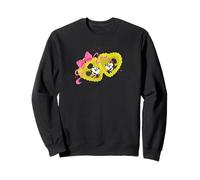 Disney Mickey & Minnie Coquette Heart Locket Holiday Couples Sudadera