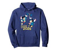 Disney Mickey & Minnie Graduation Class of 2026 New Grad '26 Sudadera con Capucha