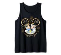 Disney Mickey & Minnie Happy New Year 2026 Cruise Vacation Camiseta sin Mangas