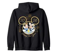 Disney Mickey & Minnie Happy New Year 2026 Cruise Vacation Sudadera con Capucha