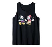 Disney Mickey & Minnie Hawaii Tropical Couples Trip Vacation Camiseta sin Mangas