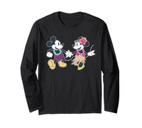Disney Mickey & Minnie Hawaii Tropical Couples Trip Vacation Manga Larga