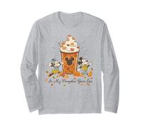 Disney Mickey & Minnie In My Pumpkin Spice Era Fall Coffee Manga Larga