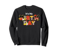 Disney Mickey & Minnie "It's My Birthday" Big Letters Party Sudadera