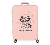 Trolley disney abs suitcase 70cm.w/exp. 4w.mickey y minnie kisses Talla única