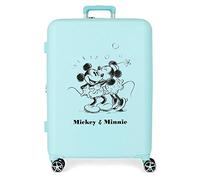 Trolley disney abs suitcase 70cm.w/exp. 4w.mickey y minnie kisses Talla única