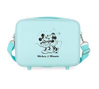 Estuche disney abs mickey & minnie kisses turquoise azul Talla única