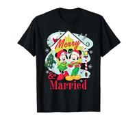 Disney Mickey & Minnie "Merry & Married" Christmas Couples Camiseta