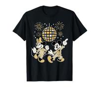 Disney Mickey & Minnie New Year's Eve Disco Pajama PJ Party Camiseta