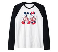 Disney Mickey & Minnie Pajamas and Popcorn Cozy PJs Night Camiseta Manga Raglan