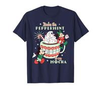 Disney Mickey & Minnie "The Peppermint to My Mocha" Holiday Camiseta