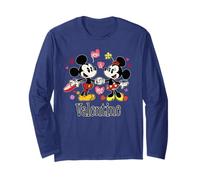 Disney Mickey & Minnie Valentine's Day "You & Me, Valentine" Manga Larga