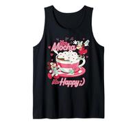 Disney Mickey & Minnie Valentine's Day "You Mocha Me Happy" Camiseta sin Mangas