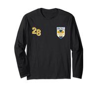 Disney Mickey Mouse #28 Soccer Sports Team Jersey Style Manga Larga
