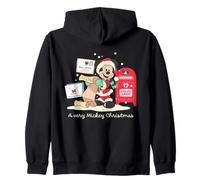 Disney Mickey Mouse "A Very Mickey Christmas" Retro Holiday Sudadera con Capucha