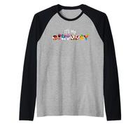 Disney Mickey Mouse and Friends It's My Birthday Party Camiseta Manga Raglan