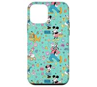 Disney Mickey Mouse and Friends Retro Spring Easter Pattern Carcasa para iPhone 12 mini
