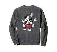 Disney Mickey Mouse and Minnie Retro Illustration Sudadera