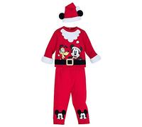 Disney Mickey Mouse and Pluto Santa Suit Set for Baby Size 12-18 MO Multi