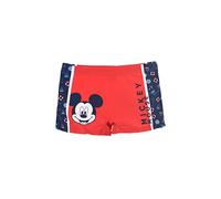 Disney Mickey Mouse Bañador Niño, Shorts de Baño Clasicos | Talla 4 Años - Rojo