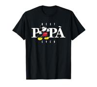 Disney Mickey Mouse Best Papà Ever La Festa del Papà Camiseta