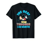 Disney Mickey Mouse Best Teacher on Earth Teachers' Day Gift Camiseta
