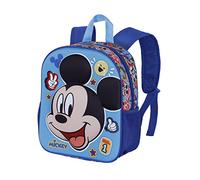 Disney Mickey Mouse Blissy-Mochila 3D Pequeña, Naranja, 26 x 31 cm, Capacidad 8.5 L