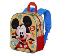 Disney Mickey Mouse Boy-Mochila 3D Elite, Amarillo, 25 x 30 cm, Capacidad 7 L