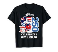 Disney Mickey Mouse Celebrates America 250 4th of July USA Camiseta