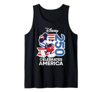 Disney Mickey Mouse Celebrates America 250 4th of July USA Camiseta sin Mangas