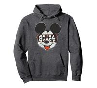 Disney Mickey Mouse Class of 2024 Graduation ’24 Sunglasses Sudadera con Capucha, Unisex para adultos, Jaspeado Oscuro, S
