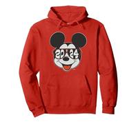 Disney Mickey Mouse Class of 2024 Graduation ’24 Sunglasses Sudadera con Capucha, Unisex para adultos, Rojo, S